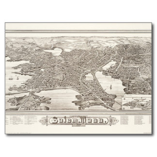 Carte de salem ville (port)